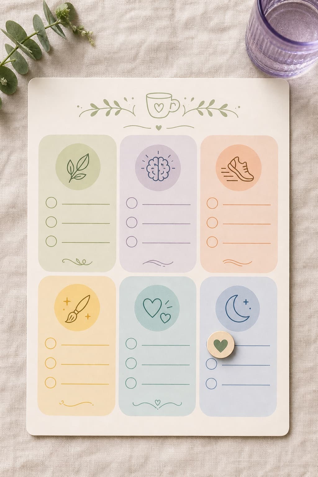 Gentle dopamine menu system
